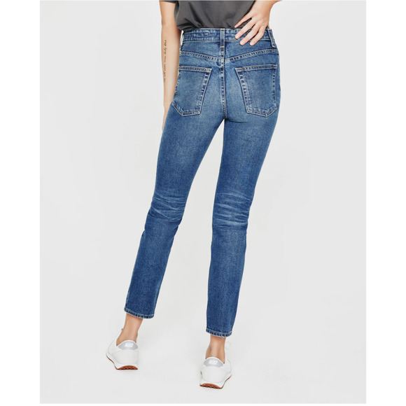 AG JEANS NWOT Alexxis Slim Straight 360° Denim Jeans in 10 Years Elwood // 25 - Picture 4 of 12